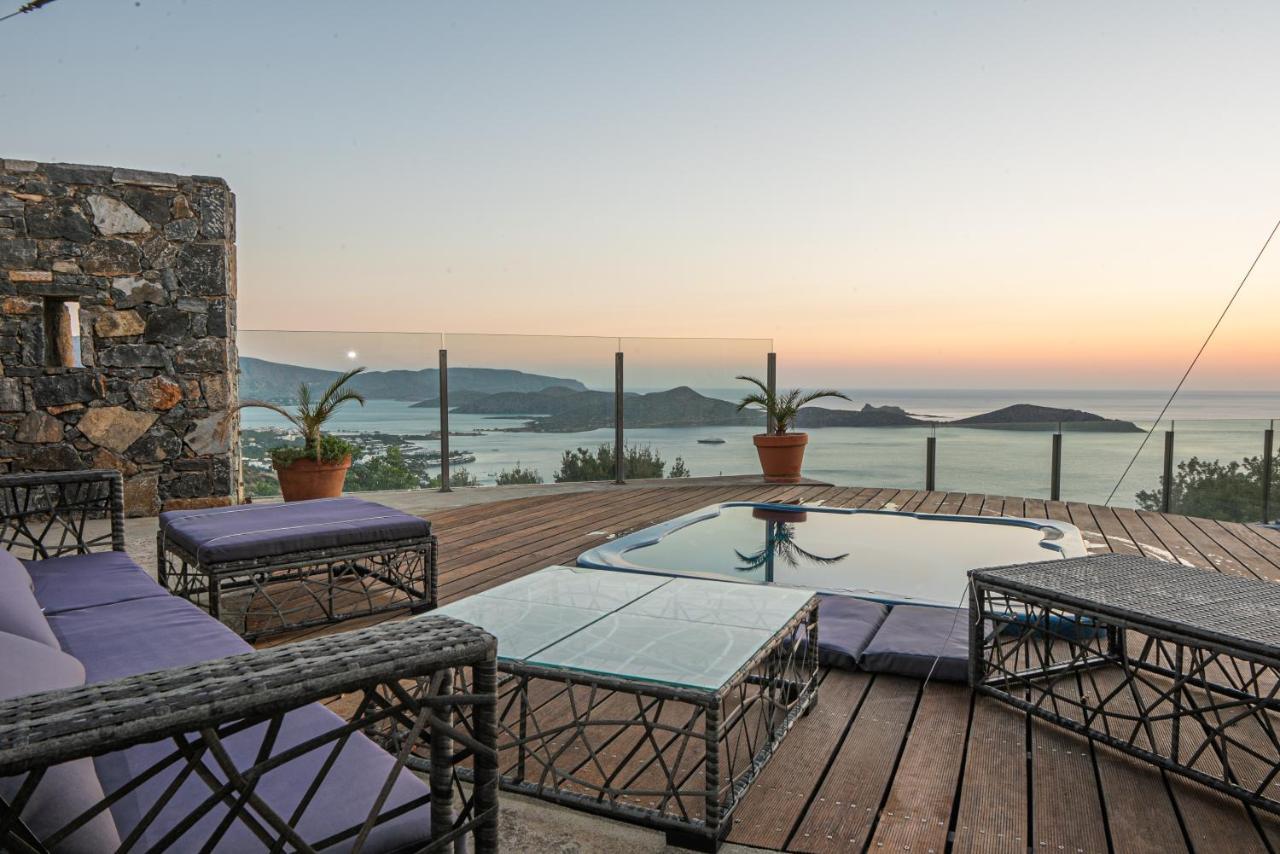 Adrakos Apartments (Adults Only) Elounda Dış mekan fotoğraf