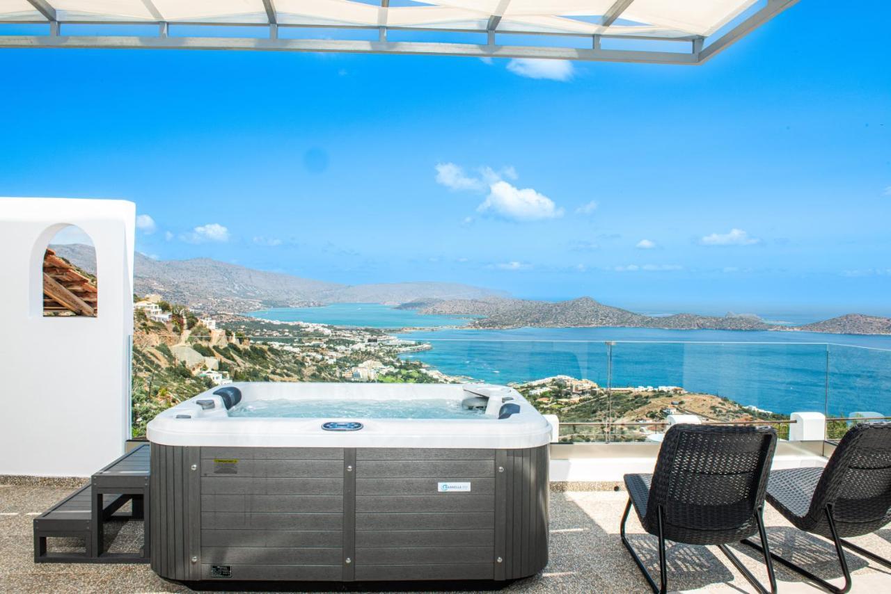 Adrakos Apartments (Adults Only) Elounda Dış mekan fotoğraf